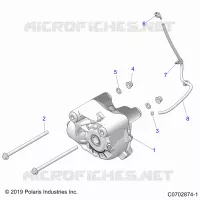 DRIVE TRAIN, FRONT GEARCASE MOUNTING
