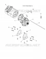 DRIVE TRAIN, MOTOR AND GEARCASE MOUNTING