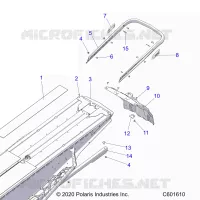 BUMPER, REAR