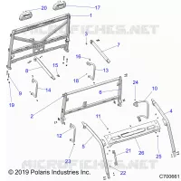 CHASSIS, CAB FRAME