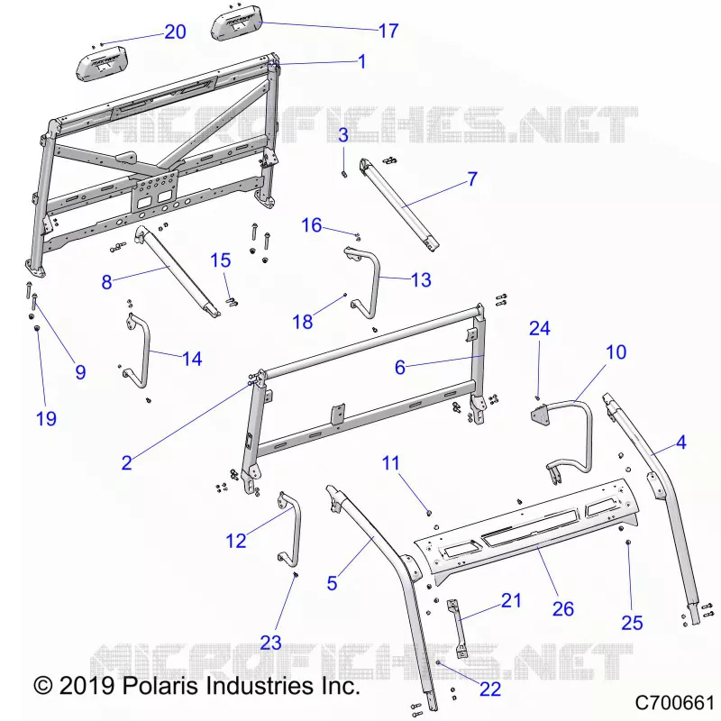 CHASSIS, CAB FRAME