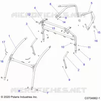 CHASSIS, CAB FRAME