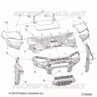HOOD AND FRONT FACIA