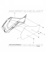 RIGHT HAND SIDE PANEL HEAT SHIELD AND HARDWARE 1 UP