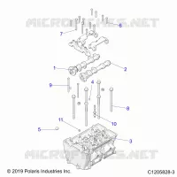 ENGINE, CYLINDER HEAD