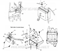 BATTERY BOX CLASSIC TOURING 0963365 AND EUROPEAN CLASSIC TOURING E963365 (4933623362C003)