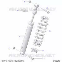 SUSPENSION, REAR SHOCK