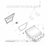 REAR BODYWORK STORAGE BOX