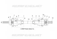 DRIVE TRAIN, FRONT DRIVE SHAFT