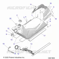 FUEL SYSTEM, FUEL TANK ASM.