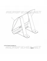 HEADLIGHT POD COVER BRACKET
