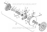 DRIVE CLUTCH 700 XCR 0985678(A) AND EUROPEAN 700 XCR E985678 (4943114311B014)