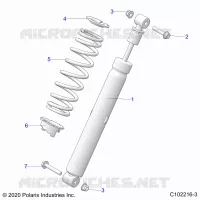 SUSPENSION, REAR SHOCK