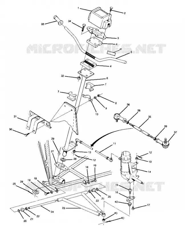 STEERING ASSEMBLY (4916341634011A)