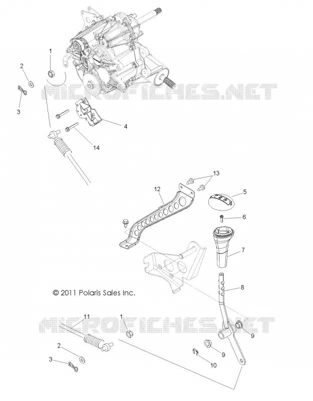 DRIVE TRAIN, GEAR SELECTOR