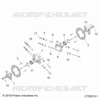 SUSPENSION, REAR CARRIER