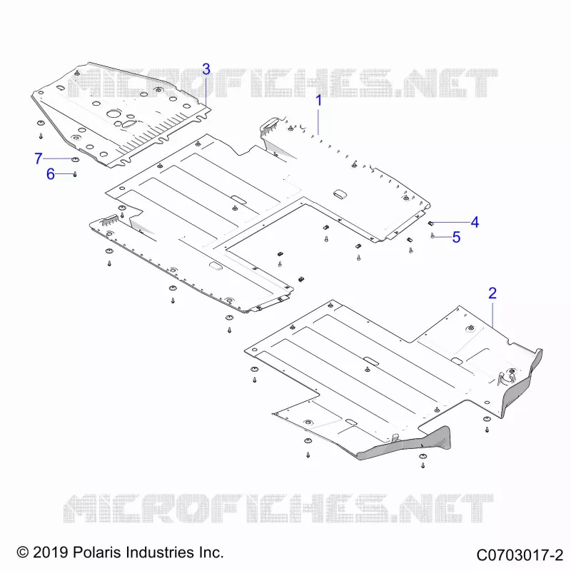 CHASSIS, SKID PLATES