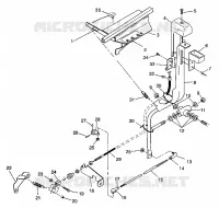SHIFT LINKAGE ASSEMBLY 4X4 350L W938139 (4924052405031A)