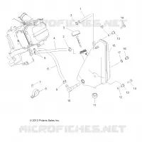 ENGINE, OIL SYSTEM AND OIL TANK