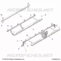 CHASSIS, SEAT SUPPORTS