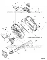 DRIVE TRAIN, CLUTCH COVER