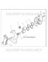 REAR BRAKE CALIPER