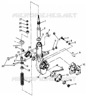 FRONT STRUT    SCRAMBLER 400L W97BC38C (4939893989B004)