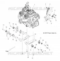 ENGINE, MOUNTING