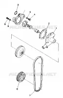WATER PUMP 400 (4912701270047A)