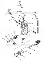 OIL PUMP XLT 0970756, XLT SKS 0970556,  AND XLT RMK 0970956 (4937693769D005)