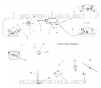 BRAKE LINES AND MASTER CYLINDER