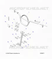 STEERING, HANDLEBAR MOUNTING