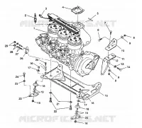 ENGINE MOUNTING SL 650 / B934058 (4924732473011A)