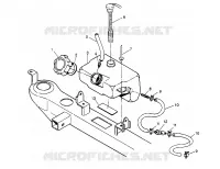 OIL TANK ASSEMBLY  TRAIL BOSS W958527 (4930323032A012)