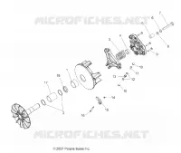 DRIVE TRAIN, PRIMARY CLUTCH