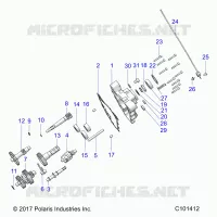 DRIVE TRAIN, MAIN GEARCASE