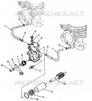 OIL PUMP ASSEMBLY TRAIL DELUXE E940262 (49273827380033)