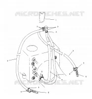 WATER SIPHON SLT 750 B954170 (4930563056B009)