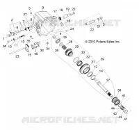 DRIVE TRAIN, MAIN GEARCASE INTERNAL COMPONENTS 2
