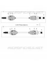 DRIVE TRAIN, REAR DRIVE SHAFT