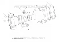 REAR BRAKE CALIPER