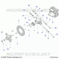 SUSPENSION, REAR CARRIER
