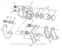 FRONT BRAKE 6X6 350L S938739 (4924362436017A)