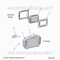 ELECTRICAL, MULTI FUNCTION GAUGE