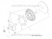 DRIVE TRAIN, PRIMARY CLUTCH