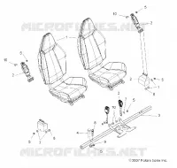SEAT, MOUNTING AND BELTS