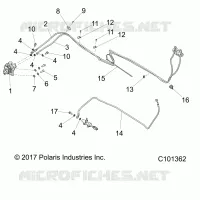 BRAKES, REAR BRAKE LINES