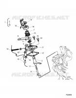 ENGINE, SPEED CONTROL  PLATE