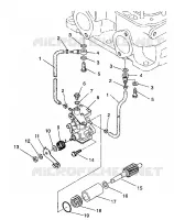 OIL PUMP ASSEMBLY 500 EFI / 0930674 AND  500 EFI SKS / 0930574 (4922962296035A)