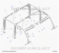 CHASSIS, CAB FRAME